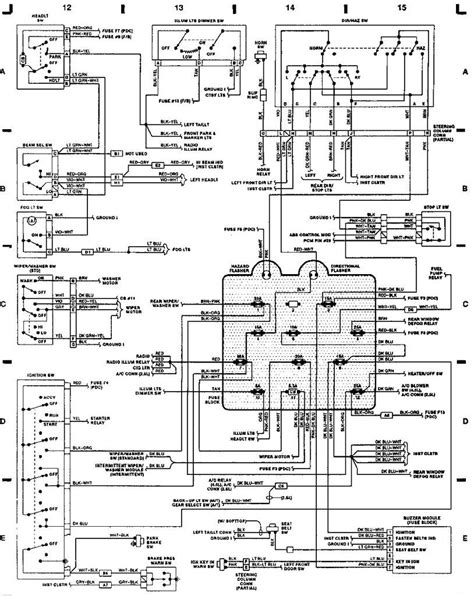 99 jeep wrangler heater wiring diagram 